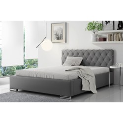Polsterbett Brescia mit Bettkasten - Öko-Leder, Soft 29 | Außergewöhnlicher Komfort und Stil