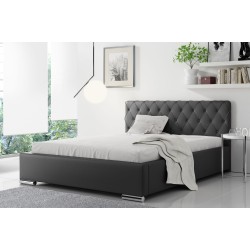 Brescia upholstered bed with bedding storage - Eco leather, Soft 20 | Exceptional Comfort and Style