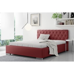 Brescia Upholstered Bed with Bedding Storage - Eco Leather, Soft 10A | Exceptional Comfort and Style