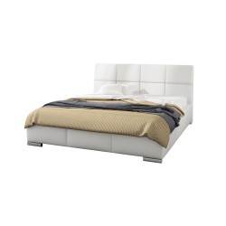 The Mantova upholstered bed with a storage compartment for bedding - comfort and elegance in one. The Mantova upholstered bed with a storage compartment for bedding - comfort and elegance in one.