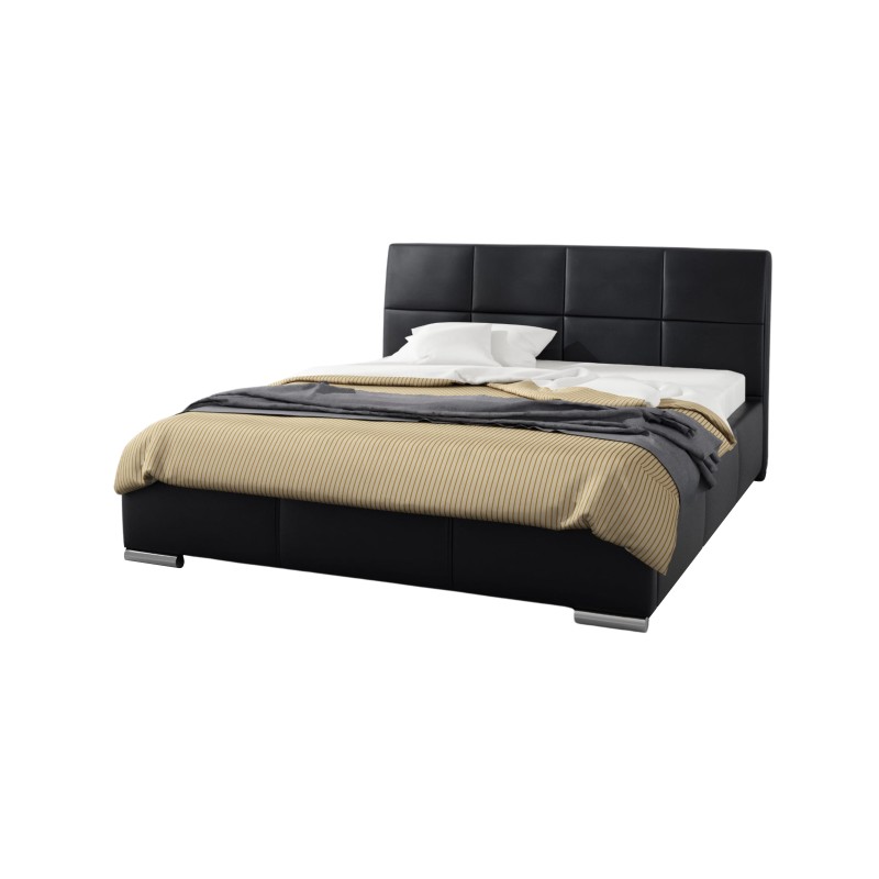 The Mantova upholstered bed with a storage compartment for bedding - comfort and elegance in one. The Mantova upholstered bed with a storage compartment for bedding - comfort and elegance in one.