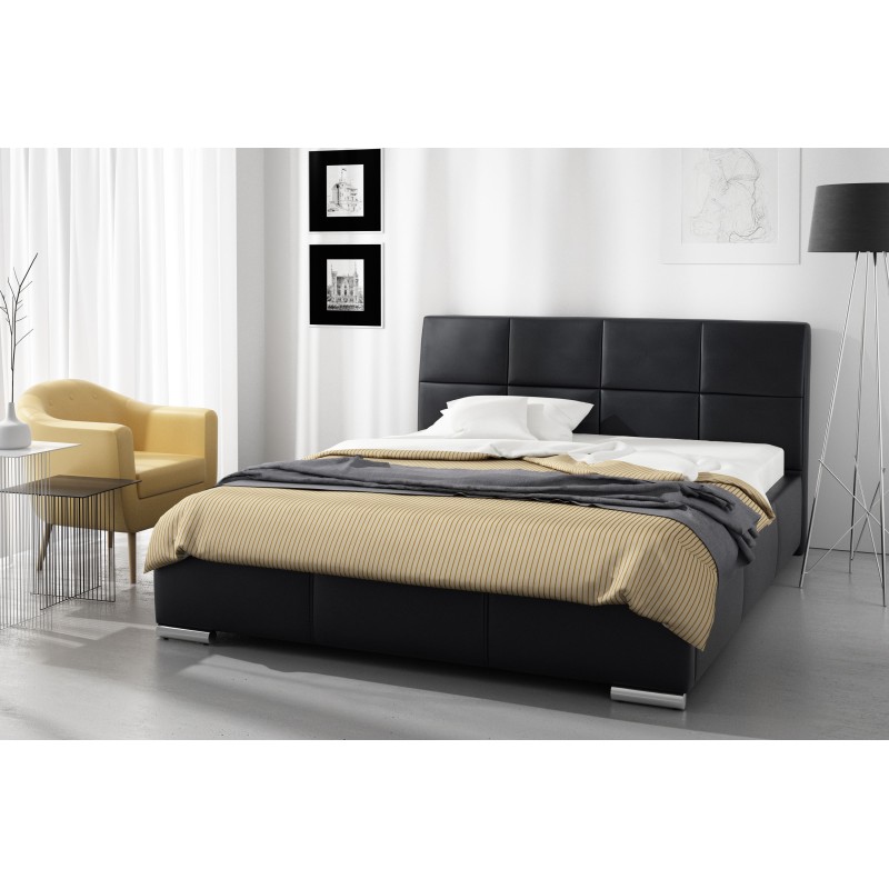The Mantova upholstered bed with a storage compartment for bedding - comfort and elegance in one. The Mantova upholstered bed with a storage compartment for bedding - comfort and elegance in one.