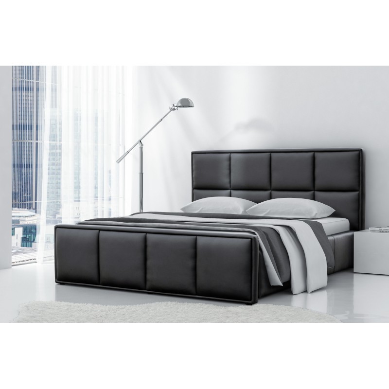 Ravenna upholstered bed with a bedding storage compartment, Eco leather fabric, Soft 11 | Your comfort and style in one Ravenna upholstered bed with a bedding storage compartment, Eco leather fabric, Soft 11 | Your comfort and style in one