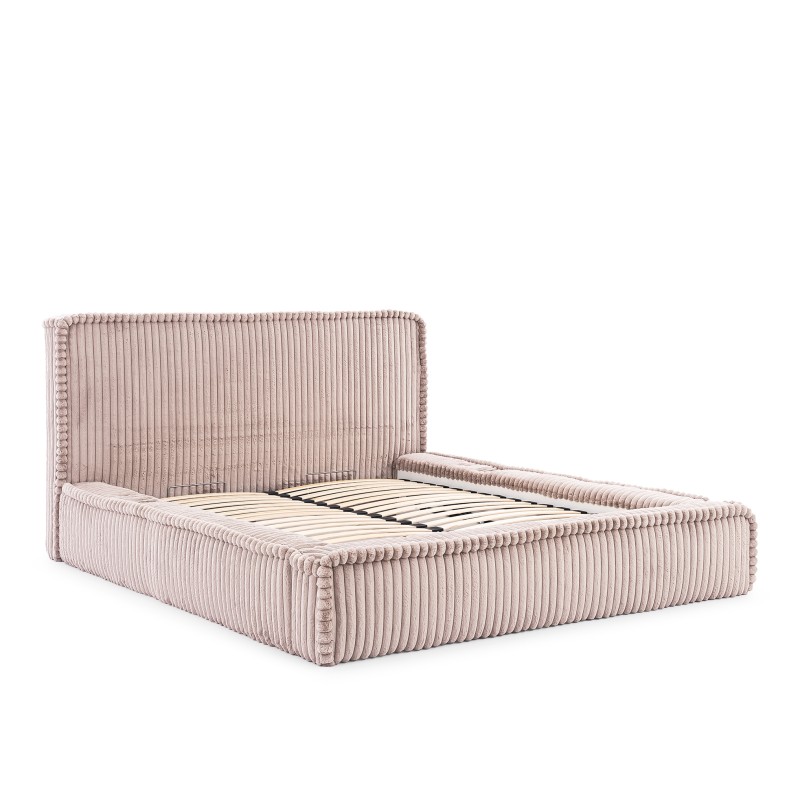 Torino Upholstered Bed with Bedding Storage - Exceptional Comfort and Elegance Torino Upholstered Bed with Bedding Storage - Exceptional Comfort and Elegance
