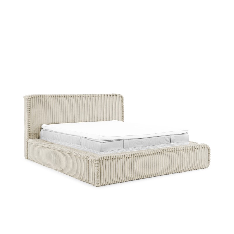 Torino Upholstered Bed with Bedding Storage - Exceptional Comfort and Elegance Torino Upholstered Bed with Bedding Storage - Exceptional Comfort and Elegance
