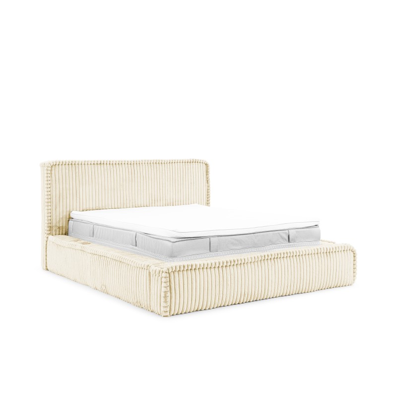 Torino Upholstered Bed with Bedding Storage - Exceptional Comfort and Elegance Torino Upholstered Bed with Bedding Storage - Exceptional Comfort and Elegance