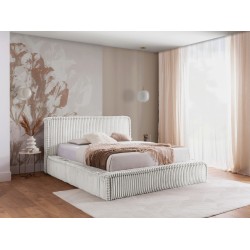 Łóżko Tapicerowane Torino z Pojemnikiem na Pościel - Wyjątkowy Komfort i Elegancja