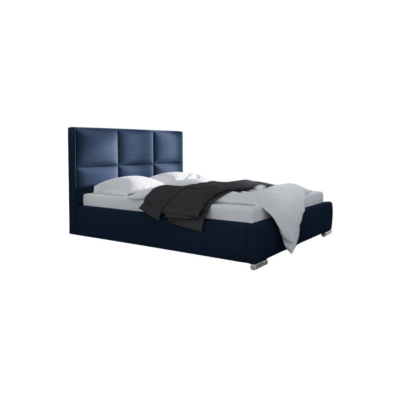 Como upholstered bed with bedding storage - Comfort and style in one Como upholstered bed with bedding storage - Comfort and style in one