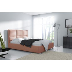 Como upholstered bed with bedding storage - Comfort and style in one