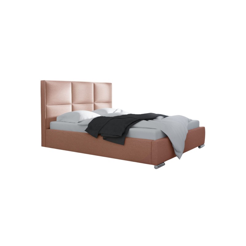 Como upholstered bed with bedding storage - Comfort and style in one Como upholstered bed with bedding storage - Comfort and style in one