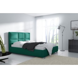 Como upholstered bed with bedding storage - Comfort and style in one