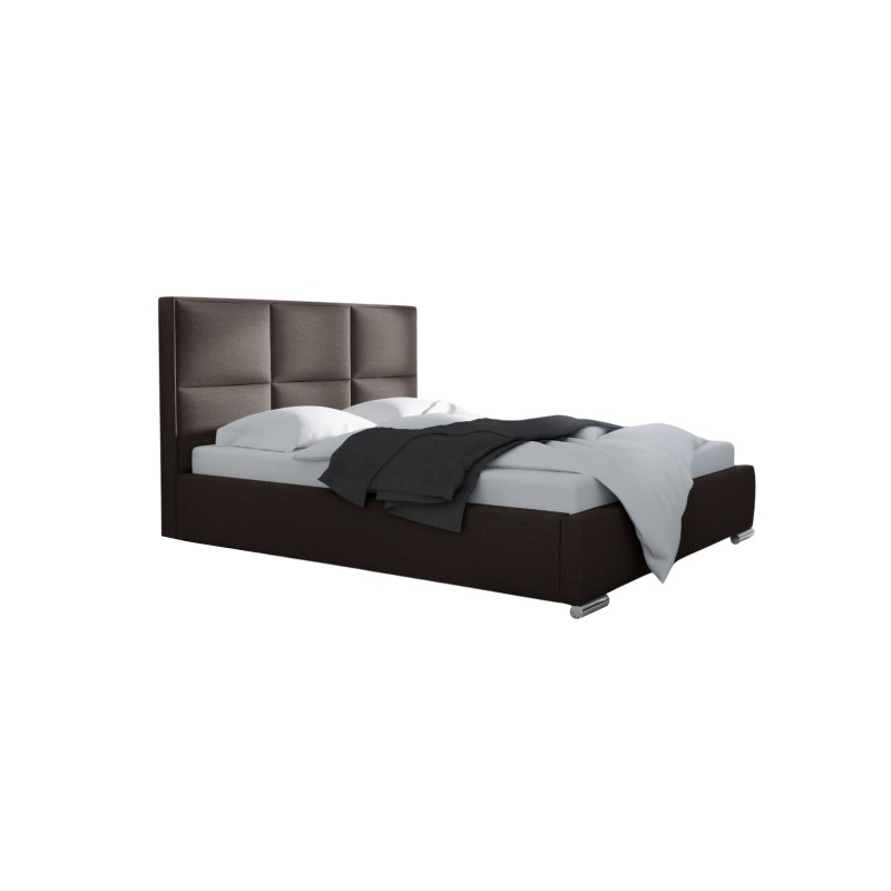 Como upholstered bed with bedding storage - Comfort and style in one Como upholstered bed with bedding storage - Comfort and style in one