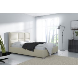 Como upholstered bed with bedding storage - Comfort and style in one