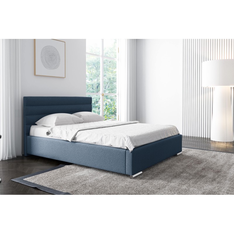 Lucca upholstered bed with a bedding storage – comfort and elegance in one Lucca upholstered bed with a bedding storage – comfort and elegance in one