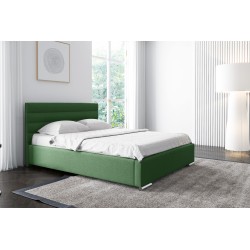 Lucca upholstered bed with a bedding storage – comfort and elegance in one