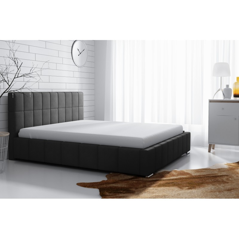 Imperia Upholstered Bed with Velvet Bedding Storage, Soro 100 - Elegance and Comfort Imperia Upholstered Bed with Velvet Bedding Storage, Soro 100 - Elegance and Comfort
