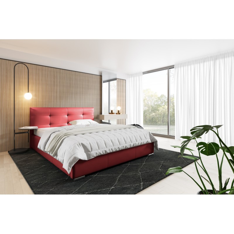 Upholstered bed Aurora with bedding storage Eco leather, Soft 10A Soft 33 Upholstered bed Aurora with bedding storage Eco leather, Soft 10A Soft 33