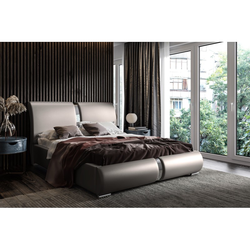 Irys Upholstered Bed with Bedding Storage - Elegance and Functionality in One Irys Upholstered Bed with Bedding Storage - Elegance and Functionality in One