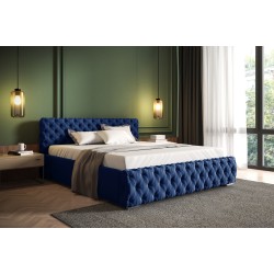 Fabi Upholstered Bed with Bedding Storage, Velvet, Magic Velvet 2297 | Your Perfect Sleeping Space