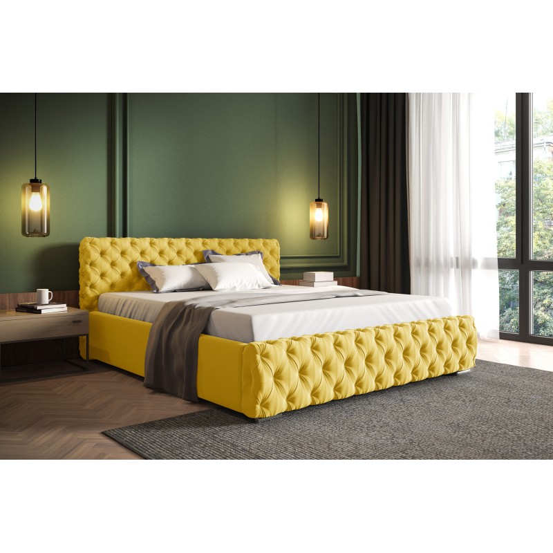 Fabi Upholstered Bed with Bedding Storage, Velvet, Magic Velvet 2290 | Your Perfect Sleeping Space Fabi Upholstered Bed with Bedding Storage, Velvet, Magic Velvet 2290 | Your Perfect Sleeping Space