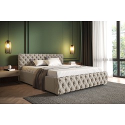 Fabi Upholstered Bed with Bedding Storage, Velvet, Magic Velvet 2274 | Your Ideal Sleeping Space