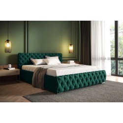 Fabi Upholstered Bed with Bedding Storage, Velvet, Magic Velvet 2220 | Your Perfect Sleeping Space