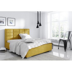Amber Upholstered Bed with Bedding Storage | Luxurious Comfort and Functionality