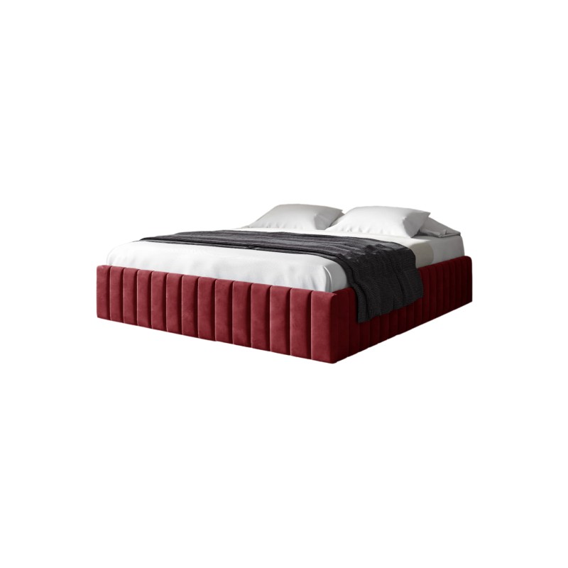 The Begi upholstered bed with a bedding storage compartment – comfort and elegance in your bedroom The Begi upholstered bed with a bedding storage compartment – comfort and elegance in your bedroom