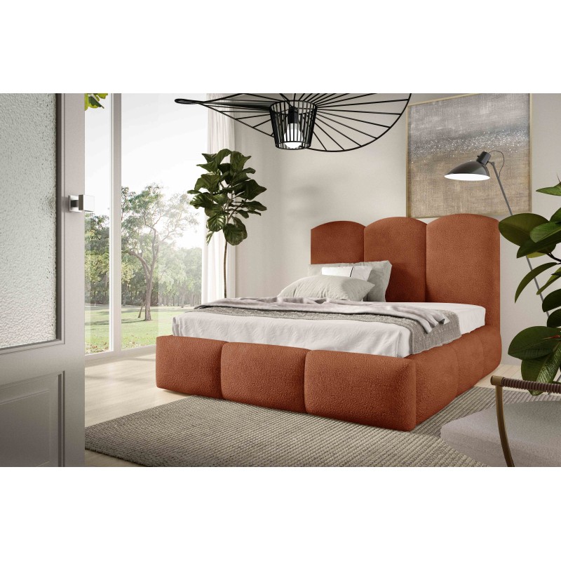 Omega Upholstered Bed with Boucle Bedding Storage, Balo 20078 - comfort and style in one Omega Upholstered Bed with Boucle Bedding Storage, Balo 20078 - comfort and style in one