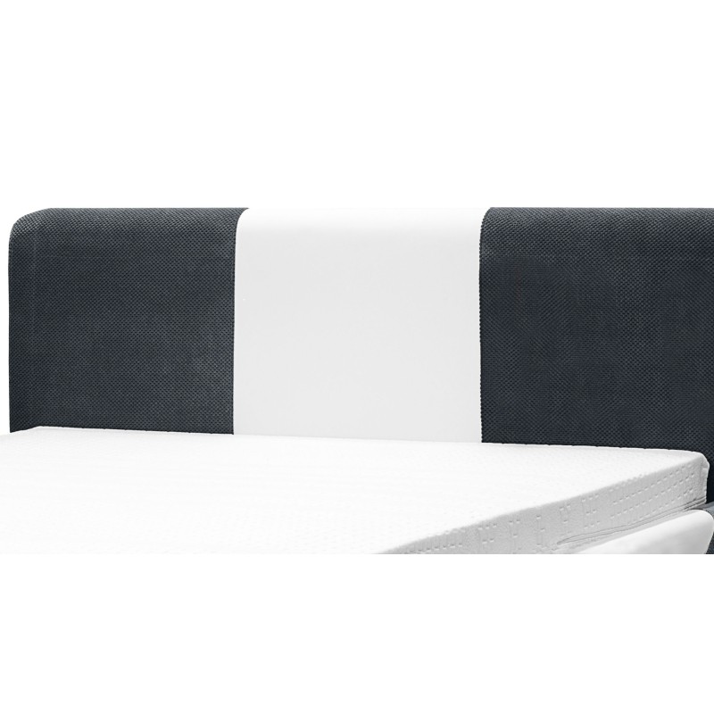 Orio Upholstered Bed with Bedding Storage | Best Quality Eco Leather, Madrid 920 + Dot 95 Orio Upholstered Bed with Bedding Storage | Best Quality Eco Leather, Madrid 920 + Dot 95