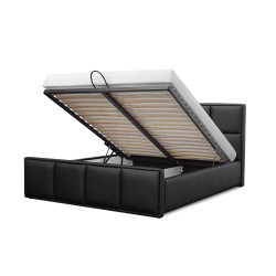 Ravenna upholstered bed with a bedding storage compartment, Eco leather fabric, Soft 11 | Your comfort and style in one Ravenna upholstered bed with a bedding storage compartment, Eco leather fabric, Soft 11 | Your comfort and style in one