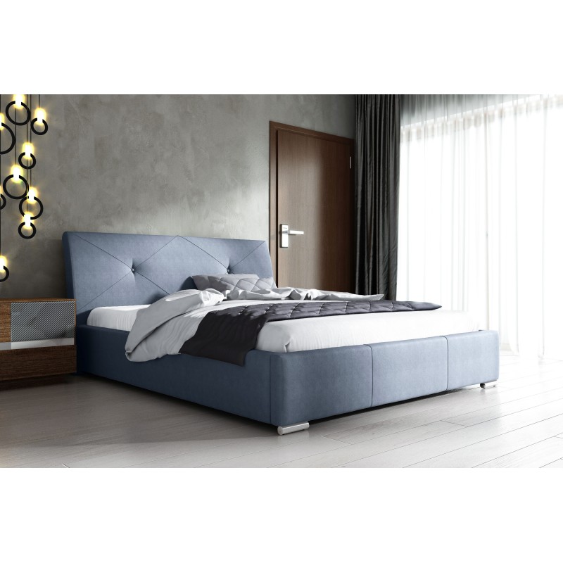 Elegant and functional Tivoli upholstered bed with storage - Perfect for your bedroom! Elegant and functional Tivoli upholstered bed with storage - Perfect for your bedroom!