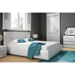 Upholstered Bed Sok with Storage for Bedding Eco Leather, Soft 17 | Comfort and Style in One