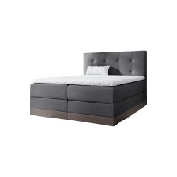 Lino continental bed with bedding containers - Comfort and functionality Lino continental bed with bedding containers - Comfort and functionality