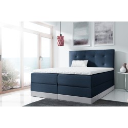 Lino continental bed with bedding containers - Comfort and functionality