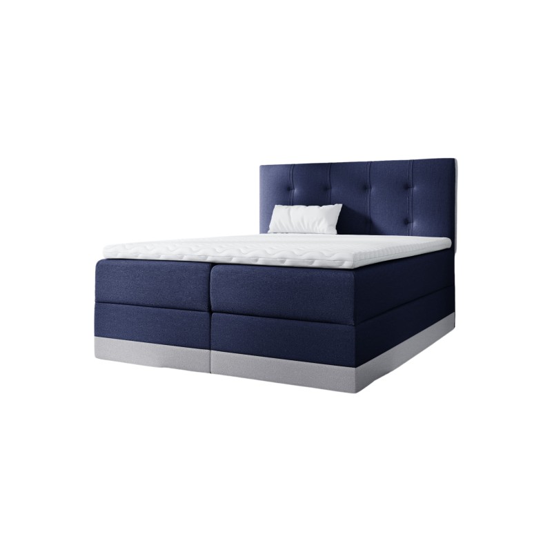 Lino continental bed with bedding containers - Comfort and functionality Lino continental bed with bedding containers - Comfort and functionality