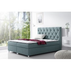 Nero continental bed with bedding storage - Comfort and style in one - nan, Primo 8813