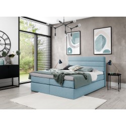 Alto Continental Bed in Raquel 4 Fabric - Comfort and Design in One