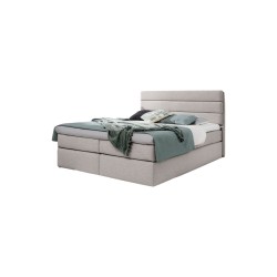 Alto Continental Bed in Raquel 4 Fabric - Comfort and Design in One Alto Continental Bed in Raquel 4 Fabric - Comfort and Design in One
