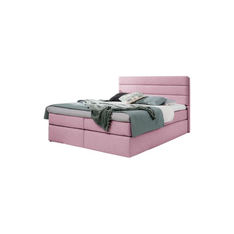 Alto Continental Bed in Raquel 4 Fabric - Comfort and Design in One Alto Continental Bed in Raquel 4 Fabric - Comfort and Design in One