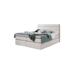 Alto Continental Bed in Raquel 4 Fabric - Comfort and Design in One Alto Continental Bed in Raquel 4 Fabric - Comfort and Design in One