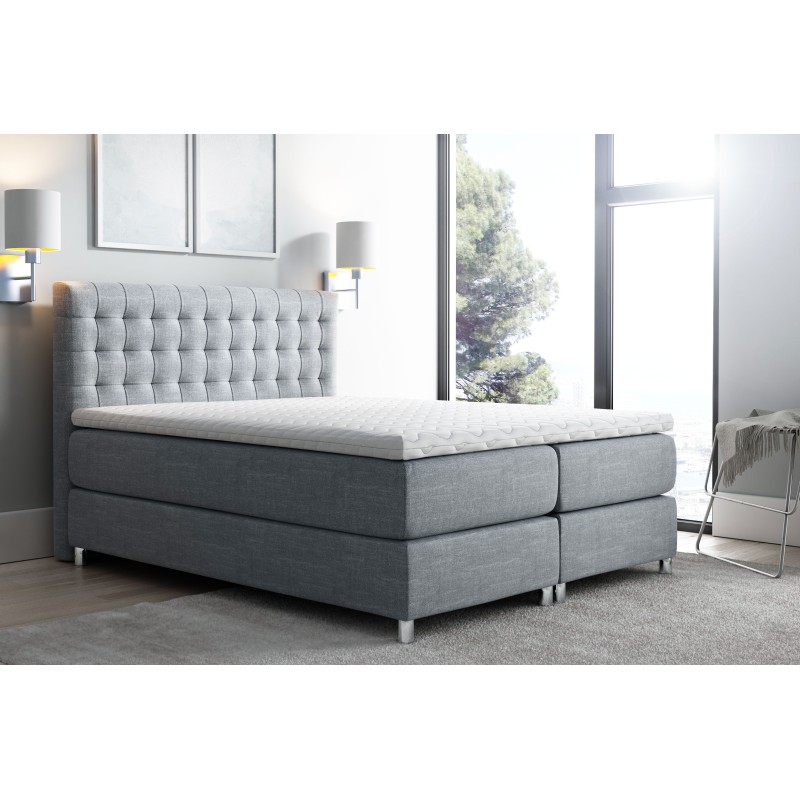 Hexa continental bed with decorative quilting - luxurious relaxation Hexa continental bed with decorative quilting - luxurious relaxation