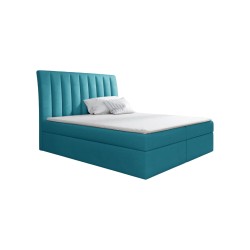 Luxurious and comfortable Rene continental bed with a storage compartment for bedding. Luxurious and comfortable Rene continental bed with a storage compartment for bedding.