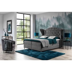 The Vita continental bed with decorative headboard quilting - comfort and elegance in your bedroom