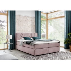 Vita continental bed with decorative stitching - Luxury and comfort every night