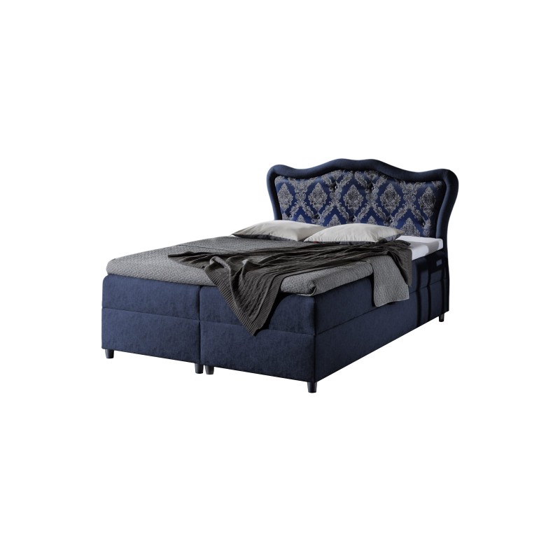 Axis continental bed with bedding storage – elegance and functionality in one Axis continental bed with bedding storage – elegance and functionality in one