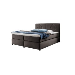 Line continental bed with decorative stitching – elegance and sleeping comfort Line continental bed with decorative stitching – elegance and sleeping comfort