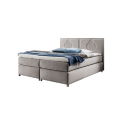 Line continental bed with decorative stitching – elegance and sleeping comfort Line continental bed with decorative stitching – elegance and sleeping comfort