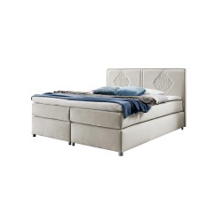 Line continental bed with decorative stitching – elegance and sleeping comfort Line continental bed with decorative stitching – elegance and sleeping comfort