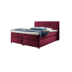 Line continental bed with decorative stitching – elegance and sleeping comfort Line continental bed with decorative stitching – elegance and sleeping comfort